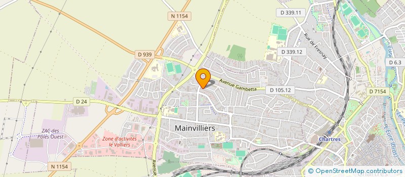 localisation de l'entreprise SOS ECOLE AFRIQUE à MAINVILLIERS