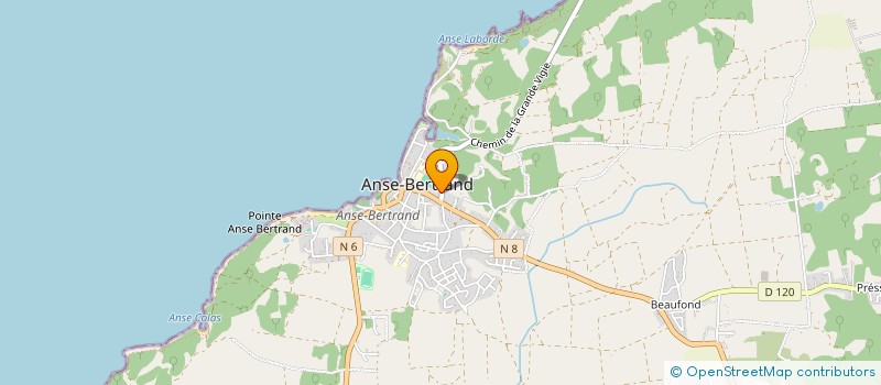 localisation de l'entreprise SOS ECOUTE / SERVICE SOCIAL INTERENTREPRISES ANTILLES-GUYANE à ANSE-BERTRAND