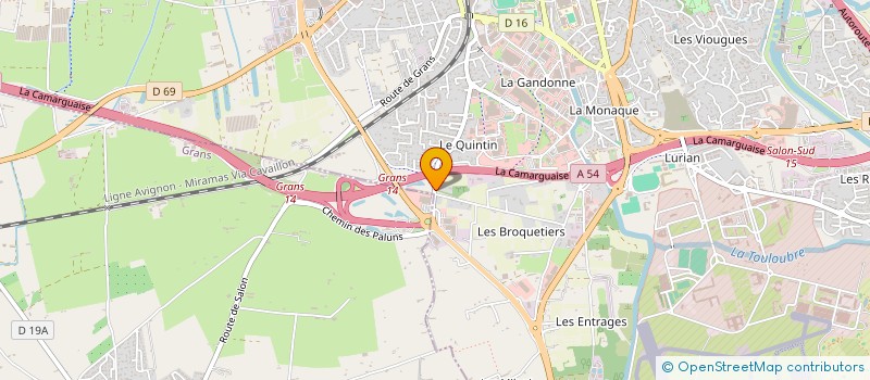 localisation de l'entreprise SOS ECUREUIL SALON DE PROVENCE  SALON-DE-PROVENCE