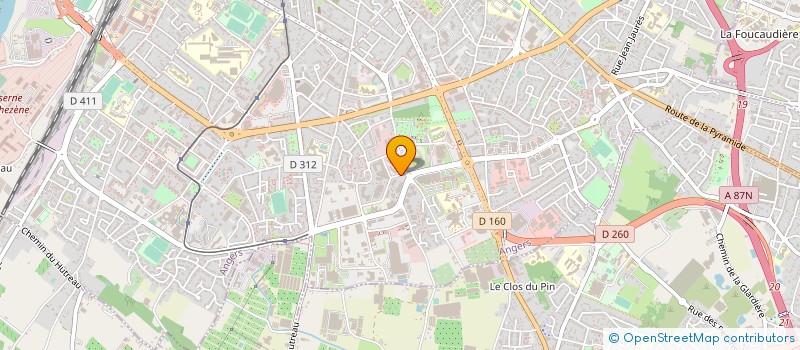 localisation de l'entreprise SOS ELECTRIQUE à ANGERS