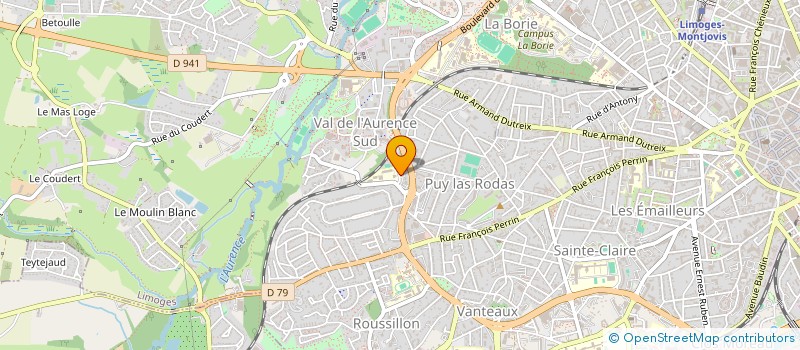 localisation de l'entreprise SOS ENFANCE EN DANGER à LIMOGES