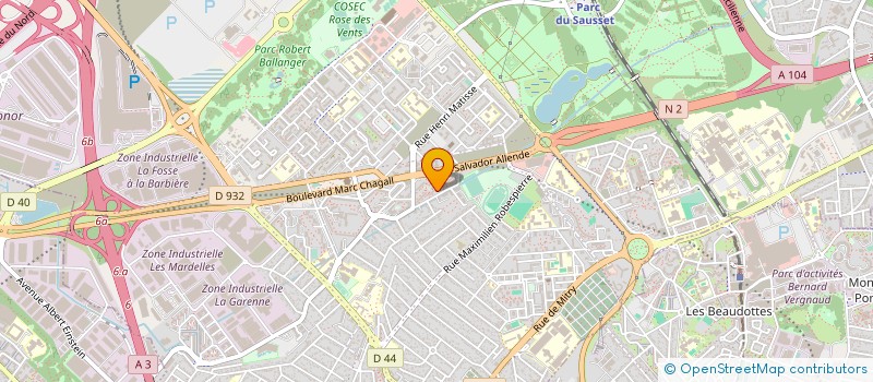 localisation de l'entreprise SOS ENFANTS DEMUNIS à AULNAY-SOUS-BOIS