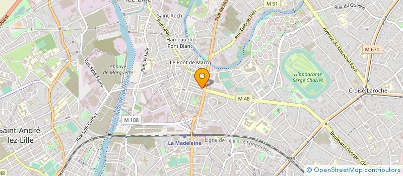 localisation de l'entreprise SOS ENFANTS DU DIVORCE 59 62 à MARCQ-EN-BARŒUL