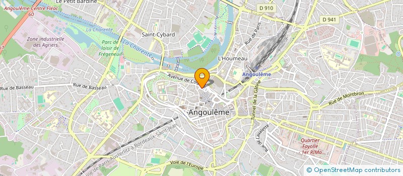 localisation de l'entreprise SOS FAMILLES ANGOULEME à ANGOULEME