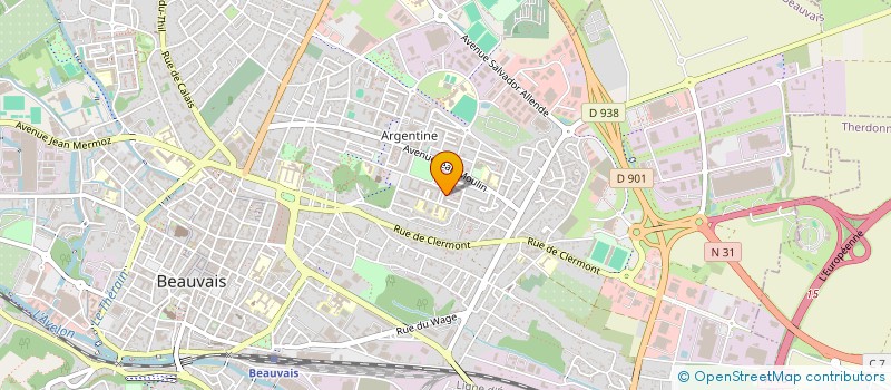 localisation de l'entreprise SOS FAMILLES BEAUVAIS  BEAUVAIS