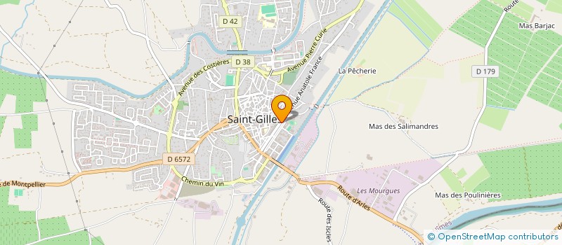 localisation de l'entreprise SOS FAMILLES SAINT GILLES à SAINT-GILLES