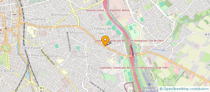 localisation de l'entreprise SOS FAMILLES TOULOUSE à TOULOUSE