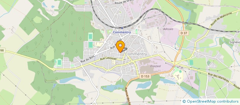localisation de l'entreprise SOS FELINS COMMENTRYENS (SOS FC) à COMMENTRY