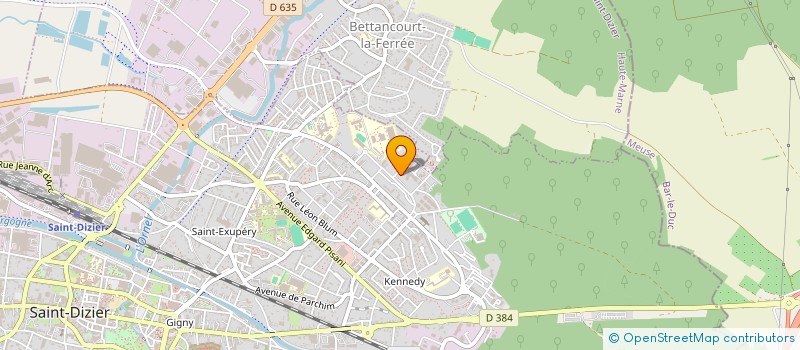 localisation de l'entreprise SOS FEMMES ACCUEIL à SAINT-DIZIER