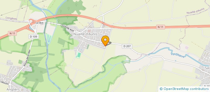 localisation de l'entreprise SOS FOURNERIE  NUAILLE-D'AUNIS