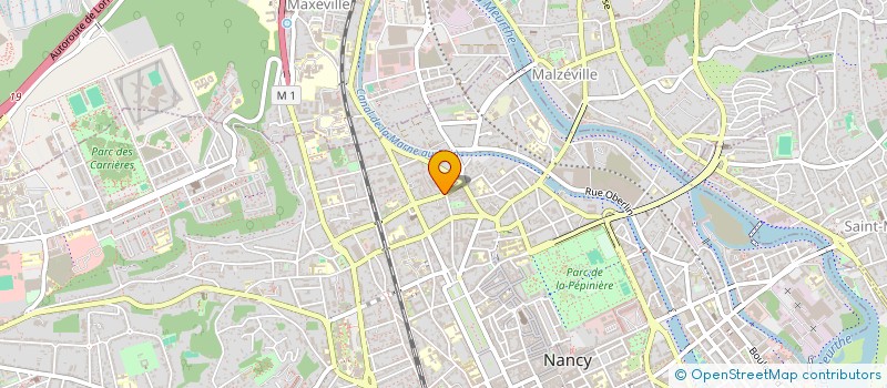 localisation de l'entreprise SOS FUTUR  NANCY