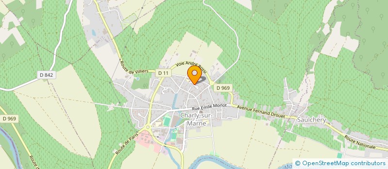 localisation de l'entreprise SOS GLOBI CHARLY SUR MARNE, AISNE à CHARLY-SUR-MARNE