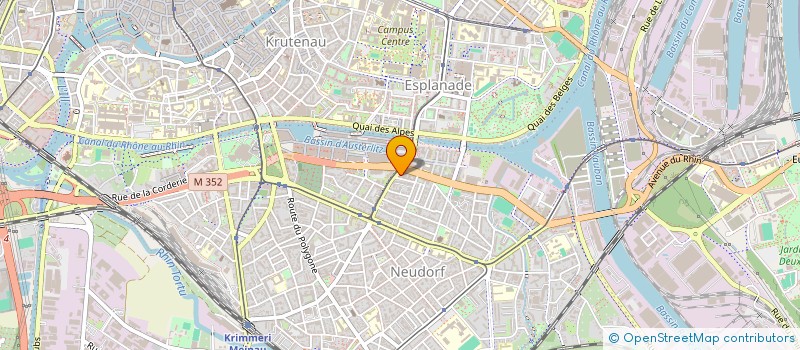 localisation de l'entreprise SOS GLOBI GRAND EST à STRASBOURG
