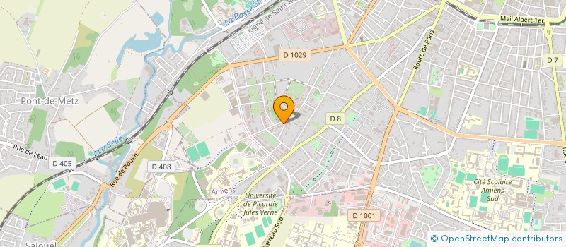 localisation de l'entreprise SOS GLOBI PICARDIE à AMIENS