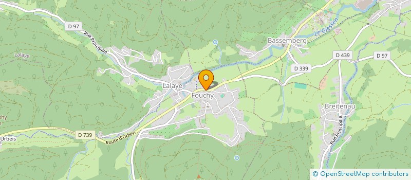 localisation de l'entreprise SOS HABITAT  FOUCHY