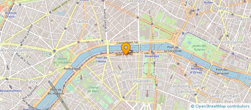 localisation de l'entreprise SOS HELP  PARIS