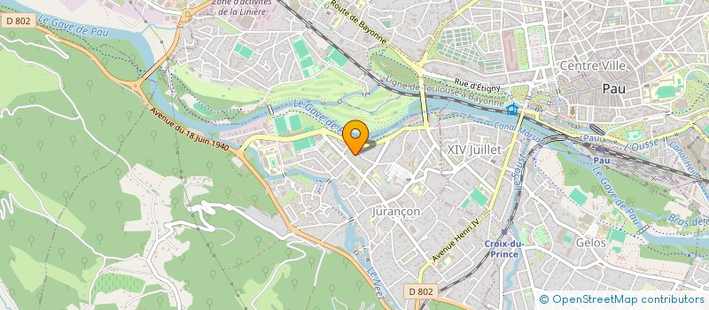 localisation de l'entreprise SOS HYDROCURAGE  MESSANGES