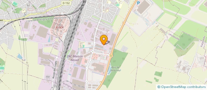localisation de l'entreprise SOS INDUSTRIE ET EXPORTATION à BRETIGNY-SUR-ORGE