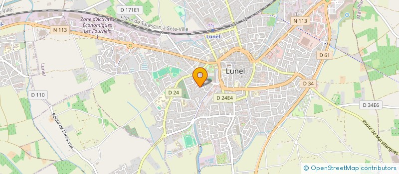localisation de l'entreprise SOS INJUSTICE INTERNATIONAL à LUNEL