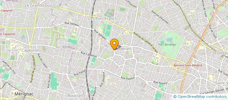localisation de l'entreprise SOS INTERNATIONAL ACCIDENT à BORDEAUX
