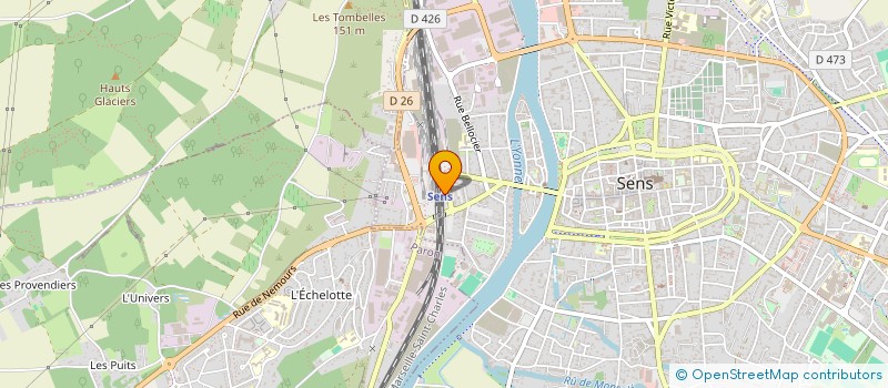 localisation de l'entreprise SOS IVOIRE ASSOCIATION A BUT NON LUCRATIF à SENS