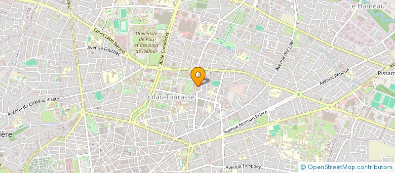 localisation de l'entreprise SOS KSECURITE INTERVENTION à PAU