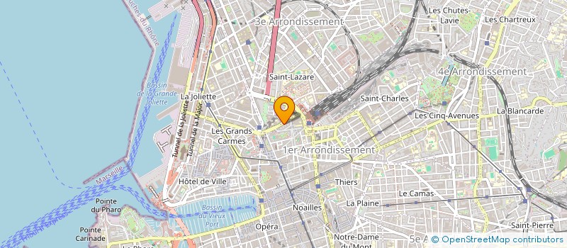 localisation de l'entreprise SOS LA PLUME à MARSEILLE