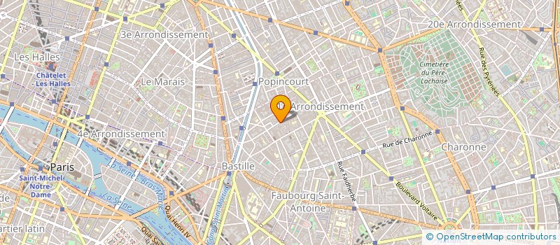 localisation de l'entreprise SOS LOCATAIRES  PARIS