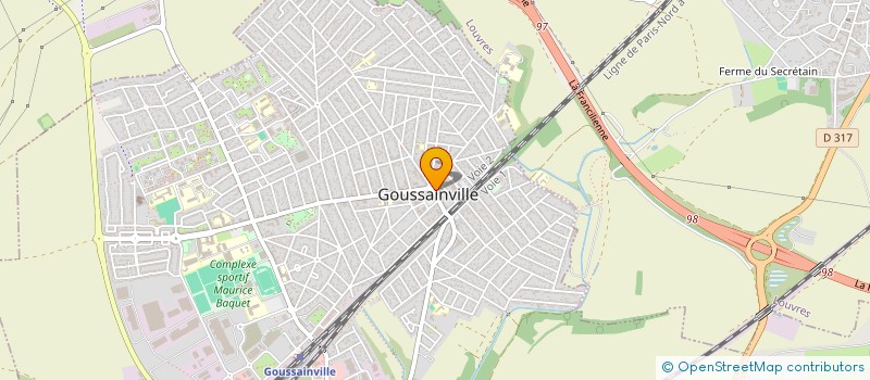 localisation de l'entreprise SOS MA MAISON à GOUSSAINVILLE