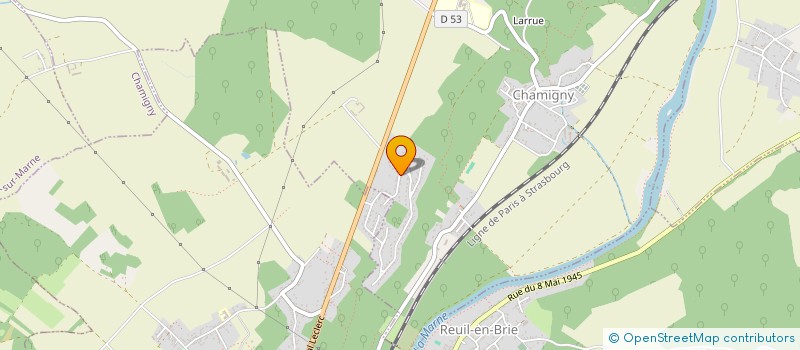 localisation de l'entreprise SOS MAC à CHAMIGNY