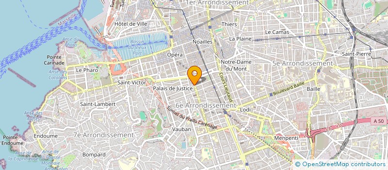 localisation de l'entreprise SOS MEC@NOS  MARSEILLE