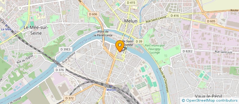 localisation de l'entreprise SOS MEDECINS 77 SUD SEINE ET MARNE à MELUN