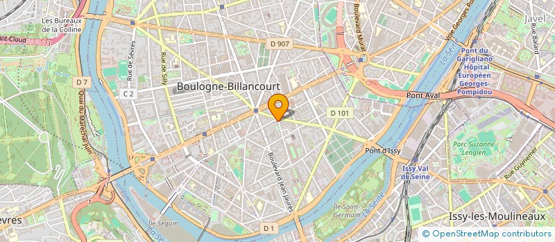 localisation de l'entreprise SOS MEITE MEITE à BOULOGNE-BILLANCOURT