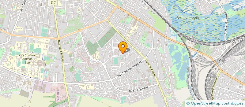 localisation de l'entreprise SOS MICRO ORDINATEUR à AMIENS
