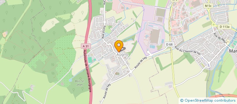 localisation de l'entreprise SOS MOUSTIQUES  AUGNY