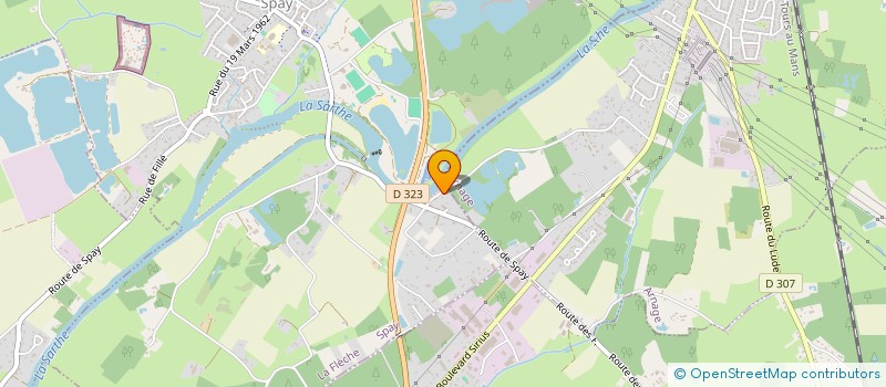 localisation de l'entreprise SOS MULTI'NET  SPAY