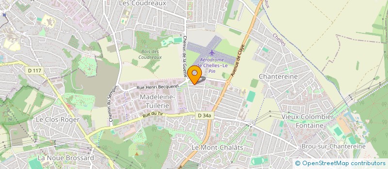 localisation de l'entreprise SOS MULTI SERVICES à CHELLES