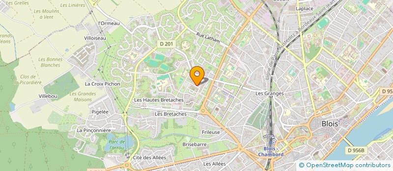 localisation de l'entreprise SOS MULTIMEDIA  BLOIS