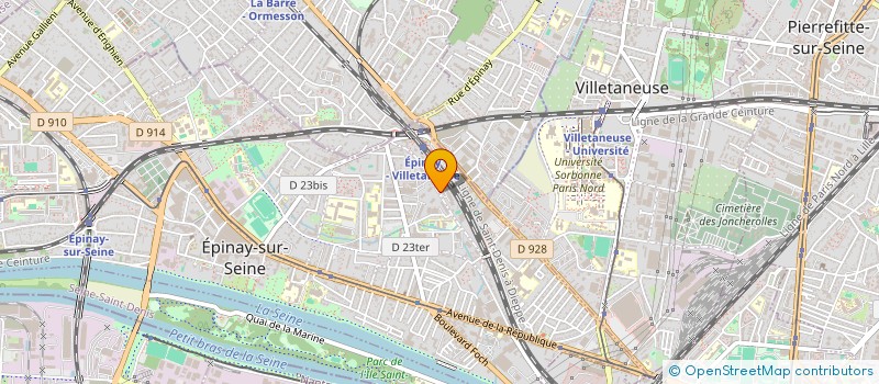 localisation de l'entreprise SOS NEGOCE à EPINAY-SUR-SEINE