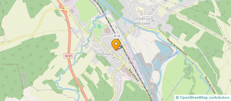 localisation de l'entreprise SOS NOMEXY  NOMEXY