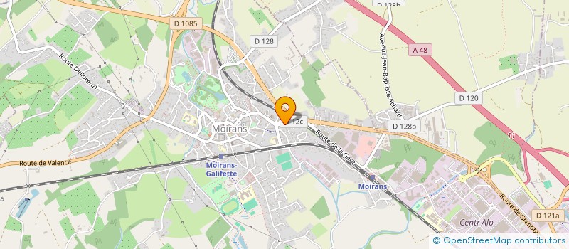 localisation de l'entreprise SOS NUISIBLES  MOIRANS