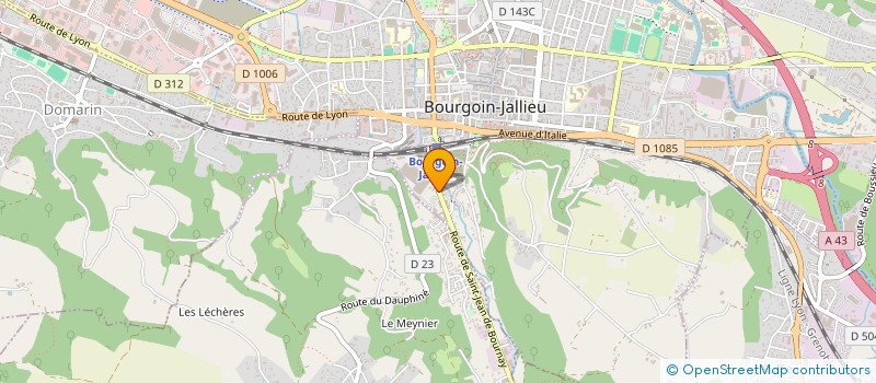 localisation de l'entreprise SOS NUISIBLES ISERE MULTI-SERVICES  ECLOSE-BADINIERES