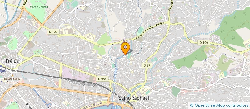 localisation de l'entreprise SOS ORDINATEUR à SAINT-RAPHAEL