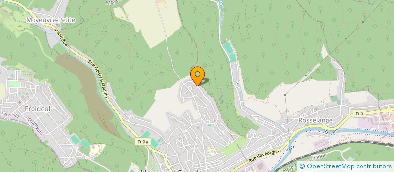 localisation de l'entreprise SOS PAPERASSE57  MOYEUVRE-GRANDE