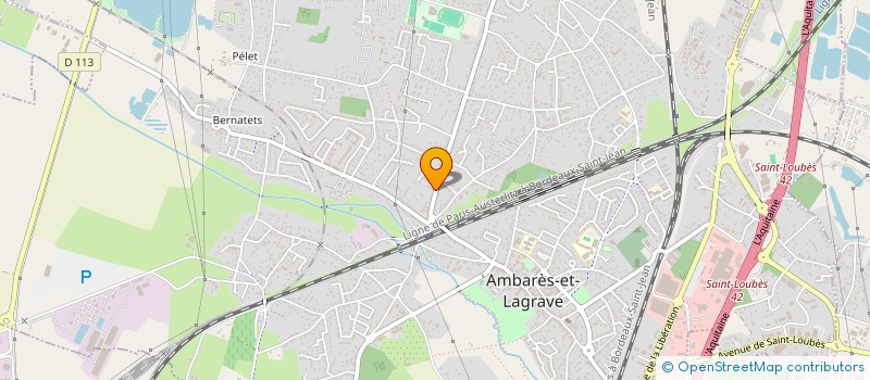 localisation de l'entreprise SOS PAPIERS & DEMARCHES  AMBARES-ET-LAGRAVE