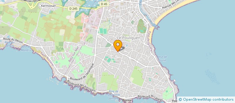 localisation de l'entreprise SOS PARASITES à LE POULIGUEN