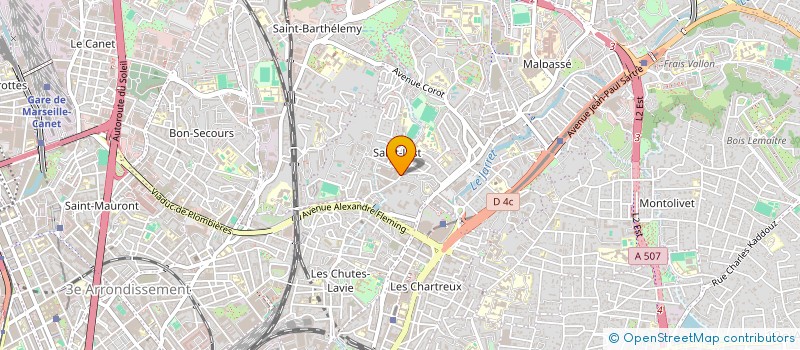 localisation de l'entreprise SOS PARENTS à MARSEILLE