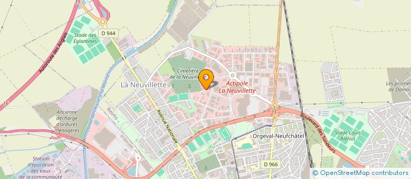 localisation de l'entreprise SOS PATRIMOINE  REIMS