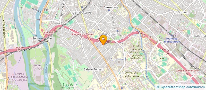 localisation de l'entreprise SOS PAVILLONS RANGUEIL SAOUZELONG à TOULOUSE