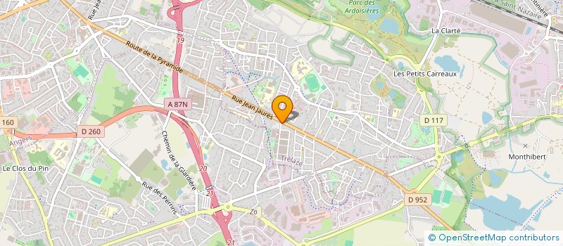 localisation de l'entreprise SOS PECHE  TRELAZE